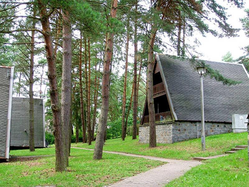 Finnhaussiedlung Am Garder See Lohmen  المظهر الخارجي الصورة